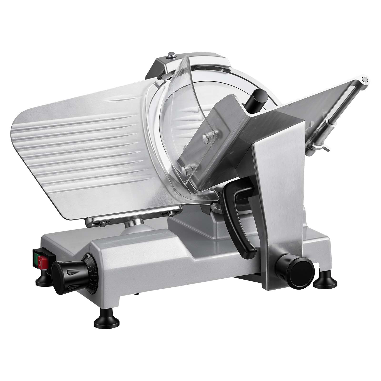 Uimoso Electric 240W Meat Slicer with 10-Inch Blade Commercial Deli Food Cutter