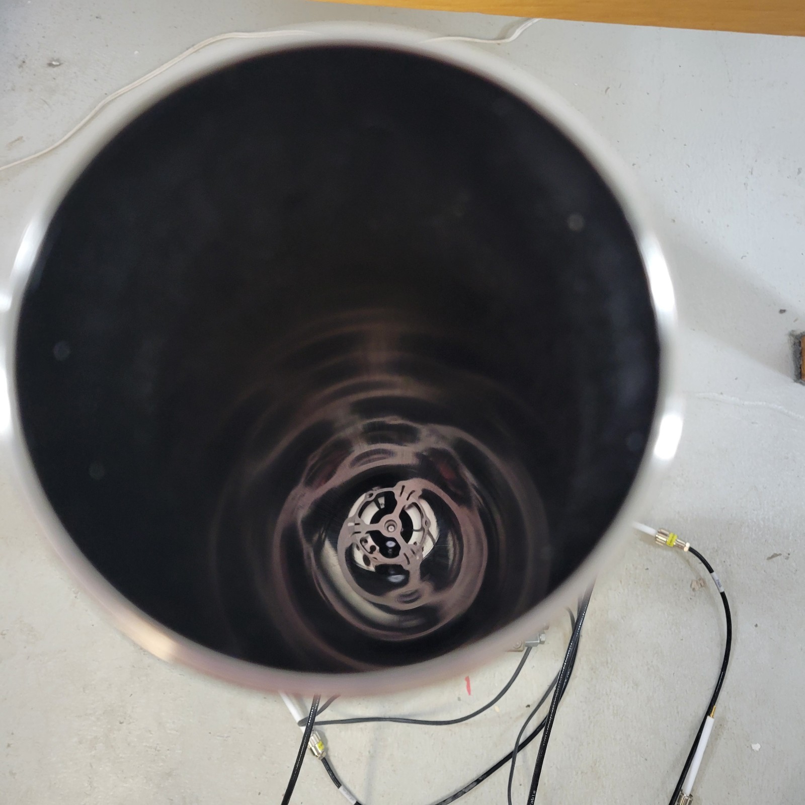 Lot of 2 Bruker UHV-Compatible XY Stage High Vacuum Mass Spectrometer Chamber