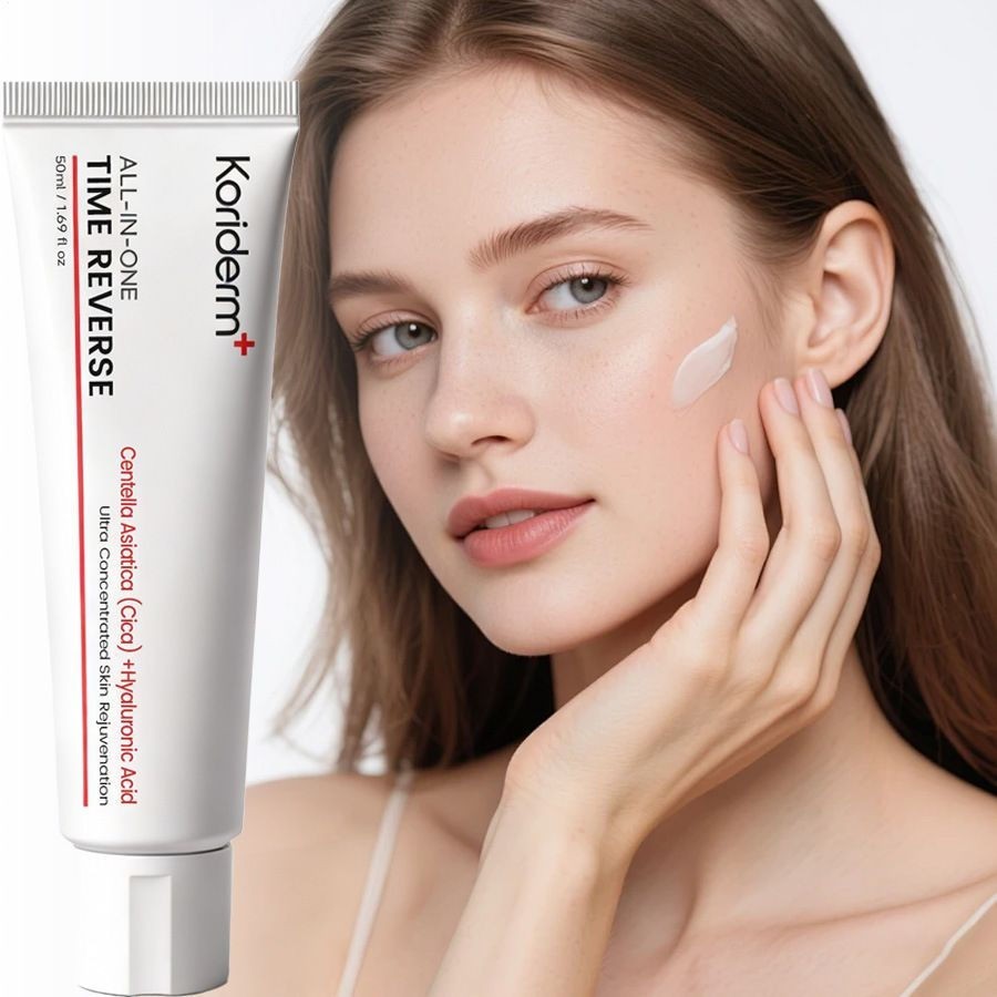 2PCS Koriderm Time Reverse Cream, Koriderm Cream for Face for All Skin Types