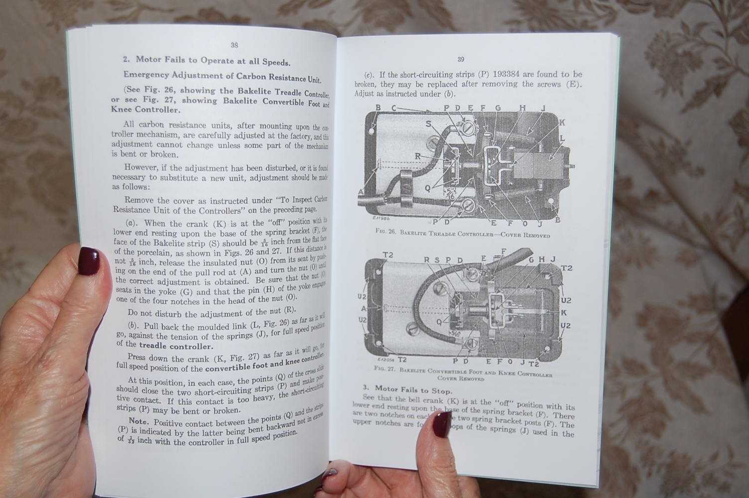 Singer Adjusters Manual for Service and Timing of 201 and 1200 Sewing Machines