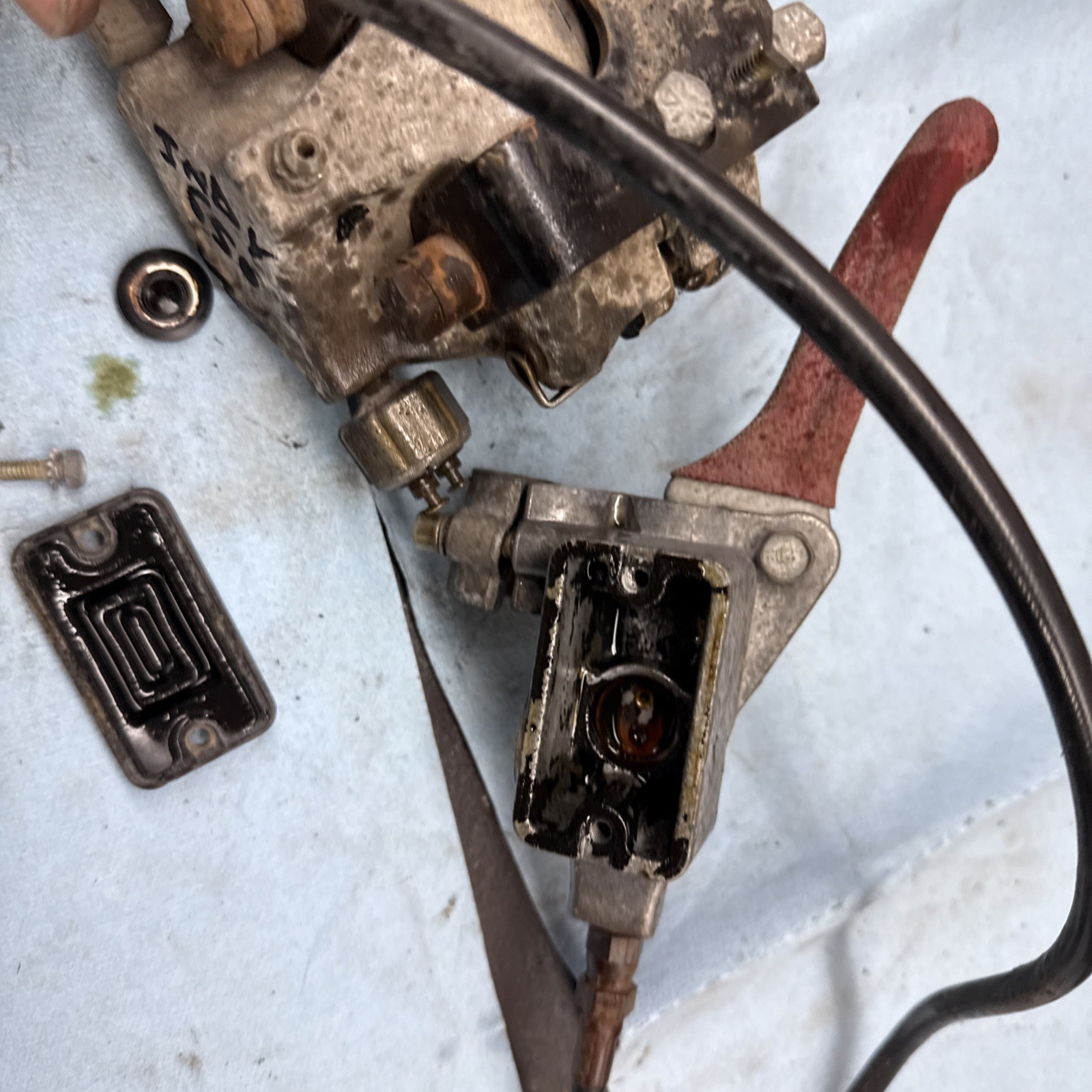 1990 POLARIS INDY 650 Brake Caliper And Master Cylinder