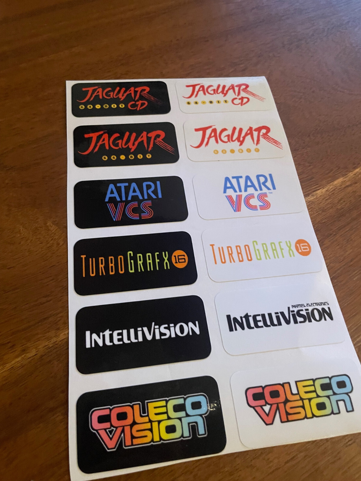 Video Game System/Console Labels for Storage & Organization - Custom Labels