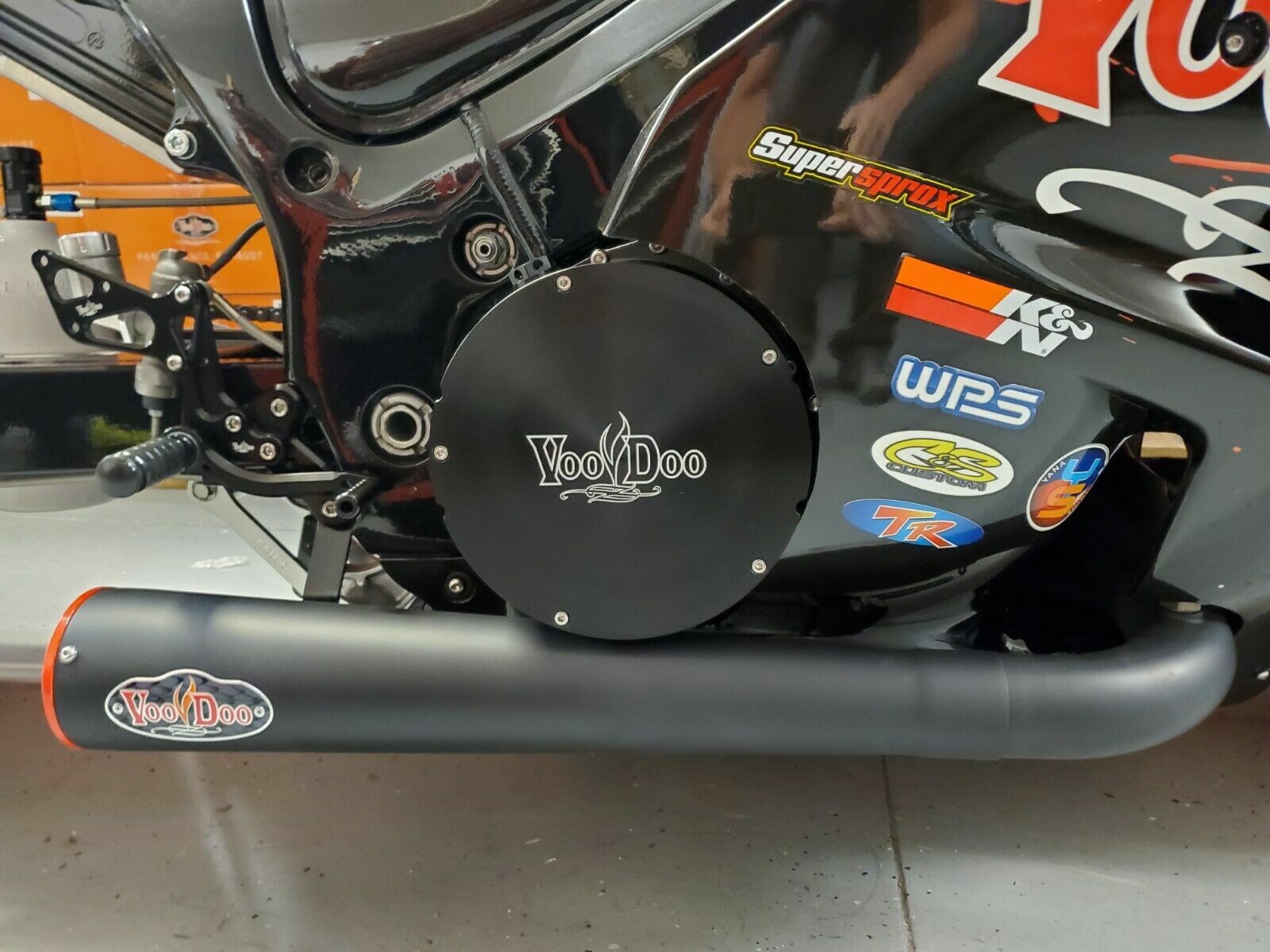 Hayabusa Engine Clutch Cover 1999-2019 2020 2022 2023 Voodoo Quick Access Black