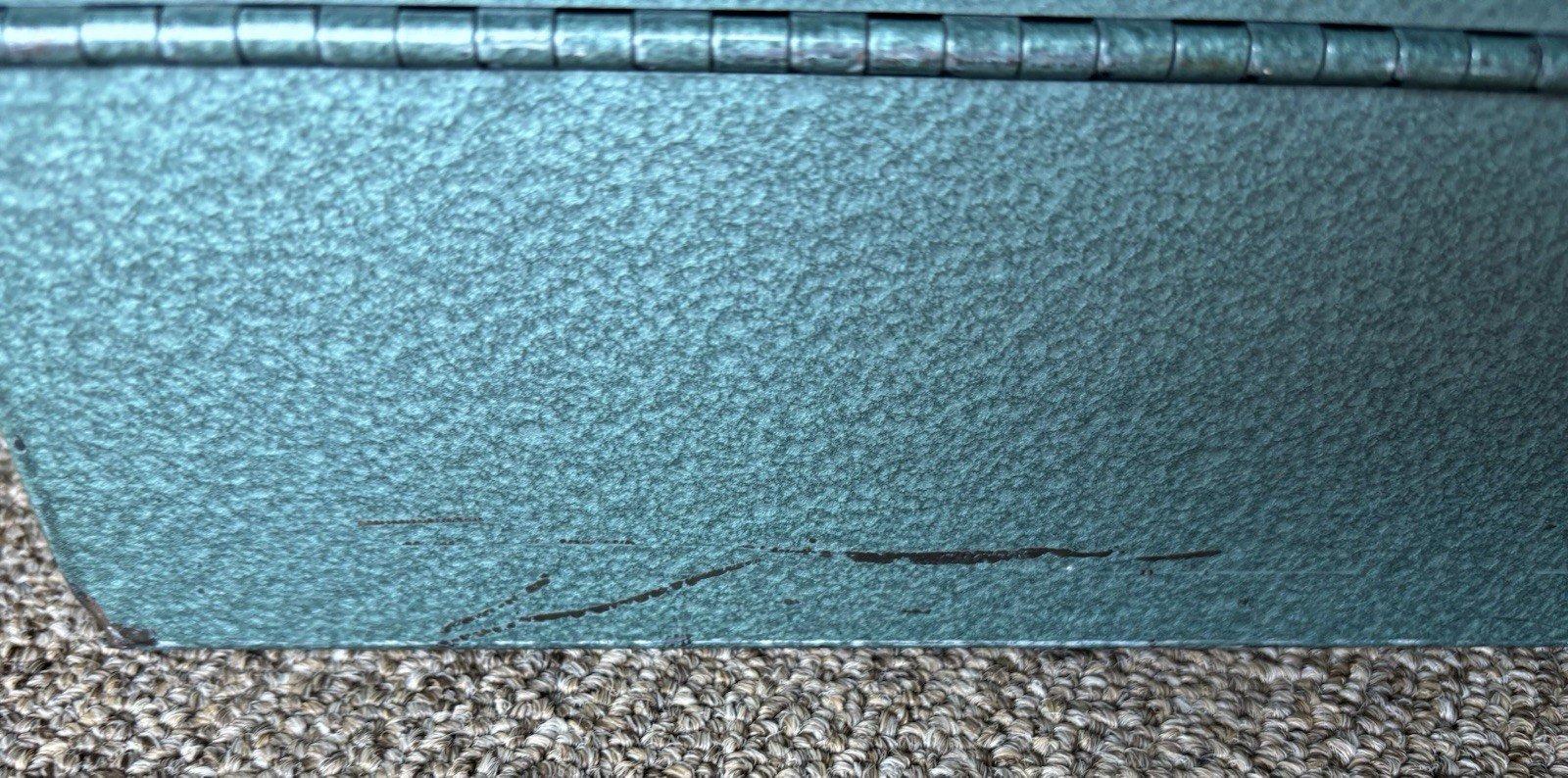 Vintage Green Metal Wards Master Quality 5 Drawer Tackle Box/Cash, Change Tray