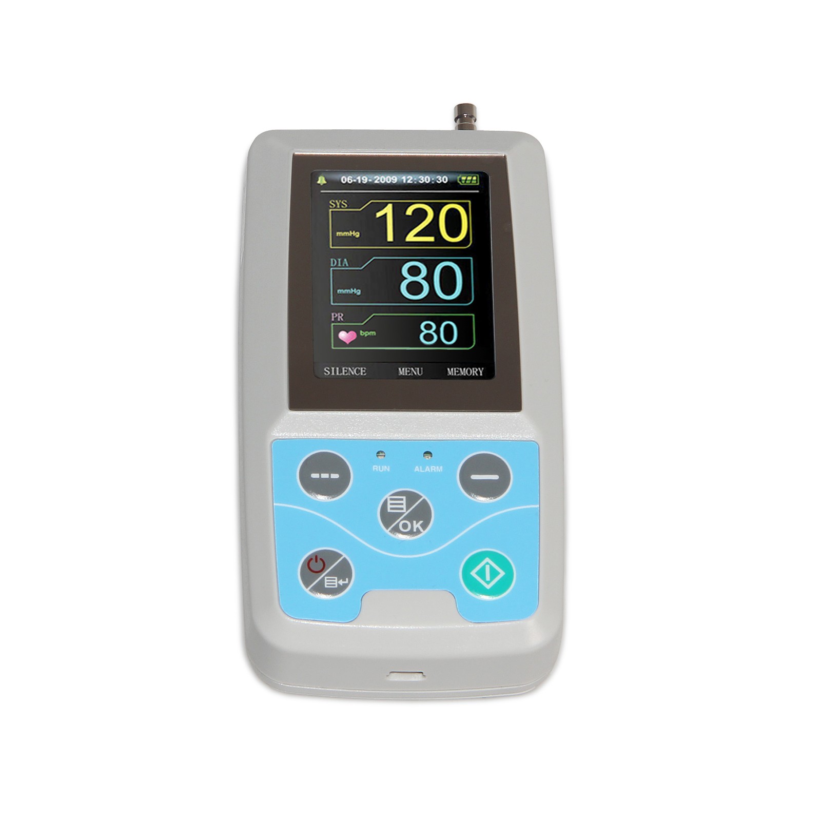 1PCS ABPM50 24 Hours Ambulatory Blood Pressure Patient Monitor NIBP Pr USB FDA