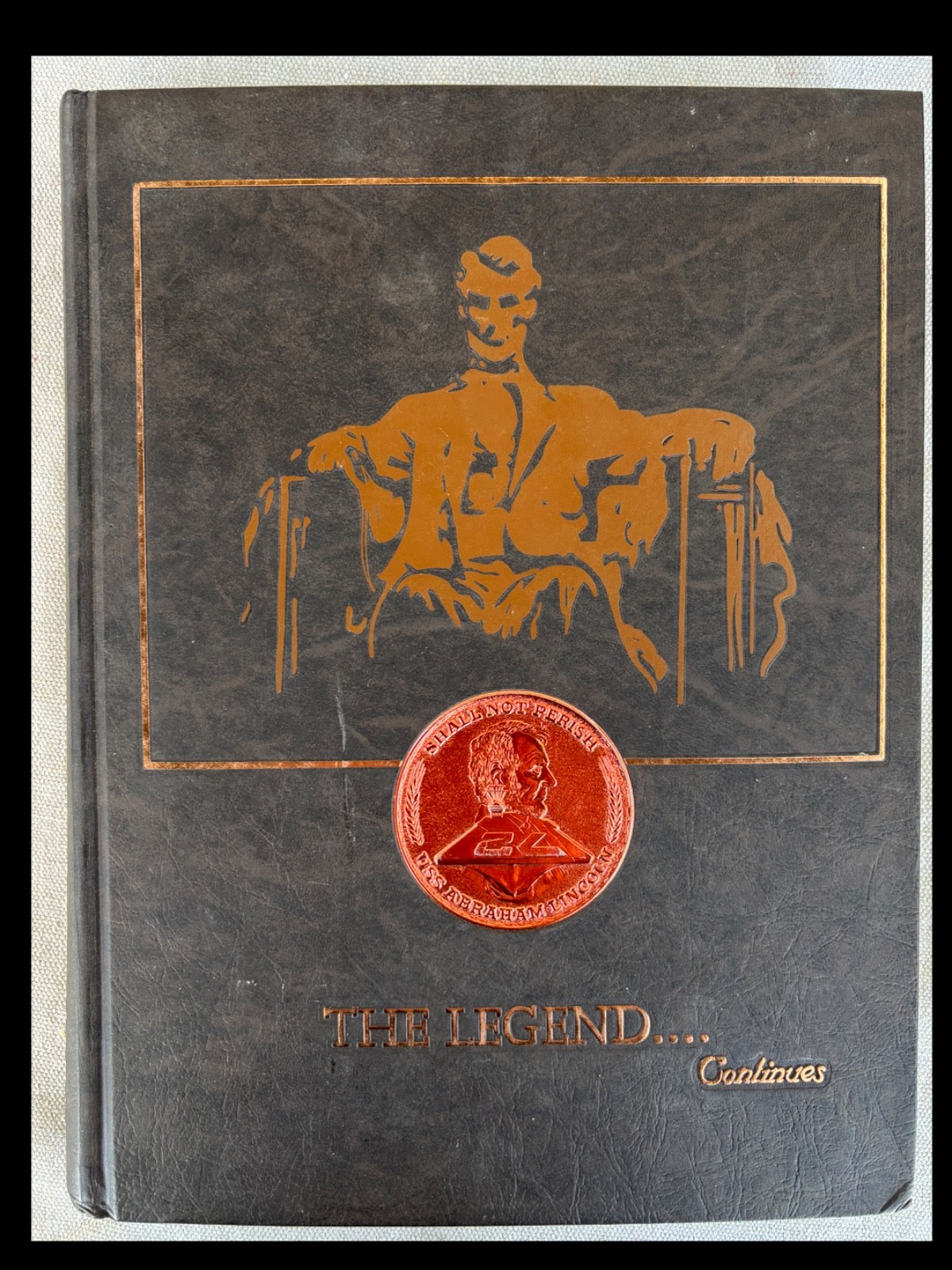 USS Abraham Lincoln CVN-72 Deployment Cruise Book 1994-1995