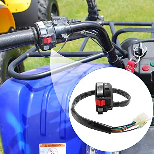 Control Switch Engine Start Run Off Headlight for Yamaha Grizzly 600 Kodiak