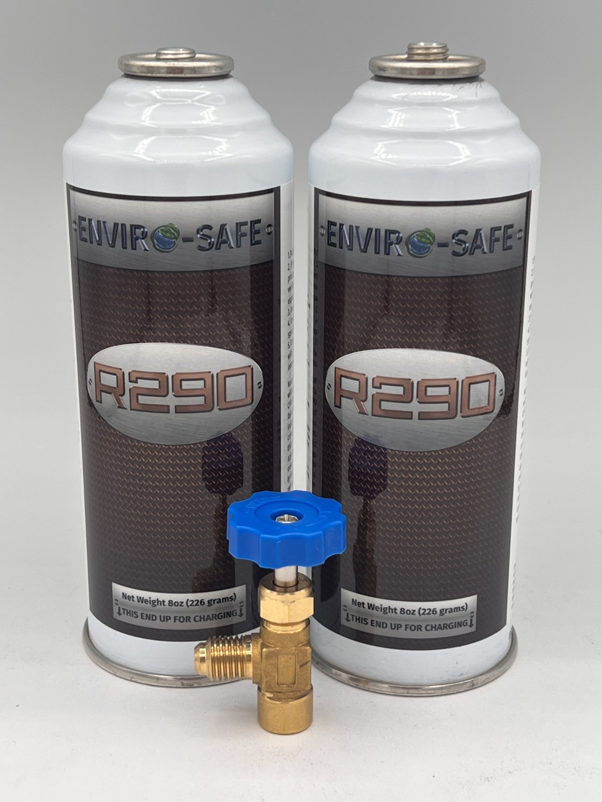 R-290 Refrigerant - 2 Pack  (Approved for Fridges, Freezers and Ice Makers) R290