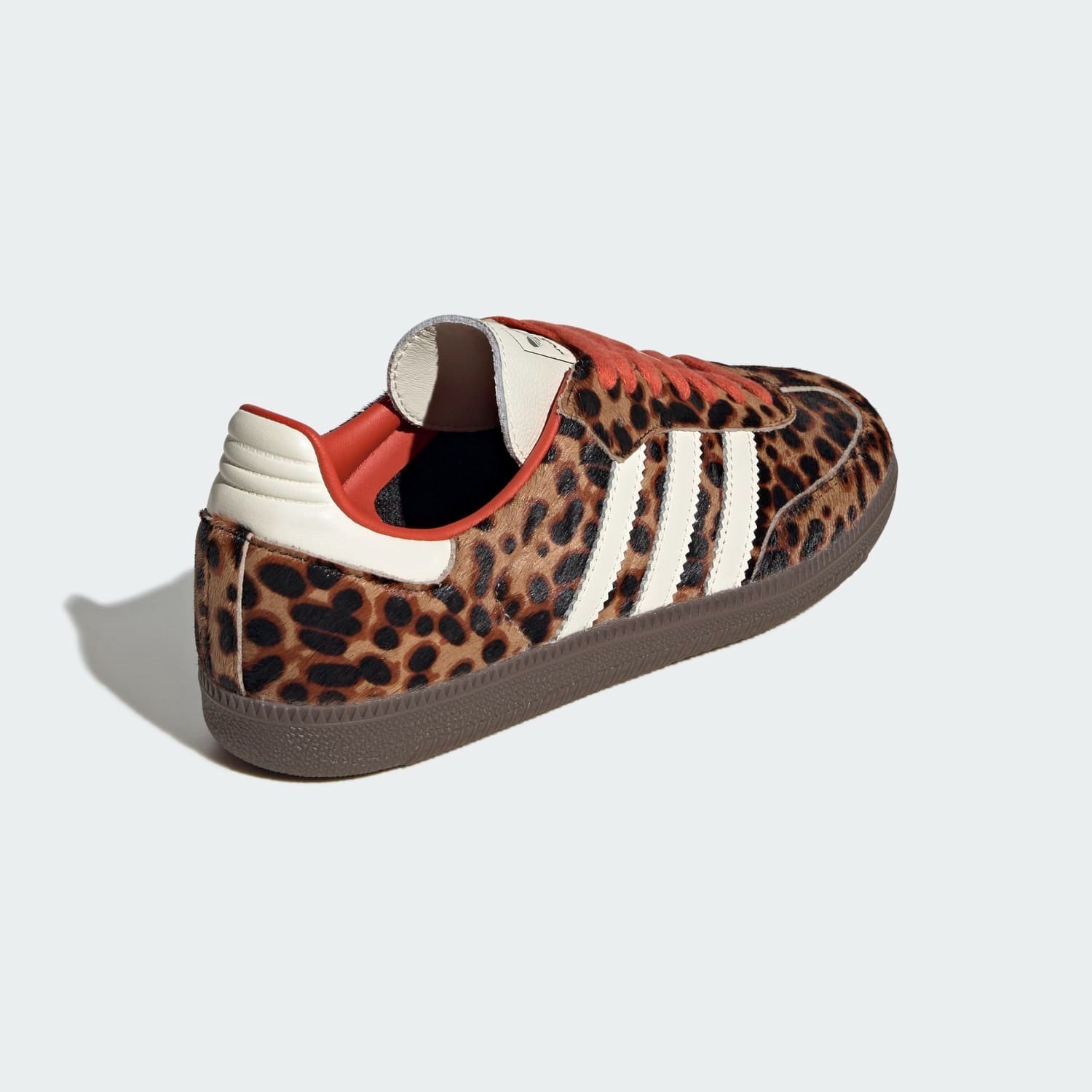 Adidas Originals Samba OG Preloved Red Leopard Rare Lifestyle Women Shoes JI2734