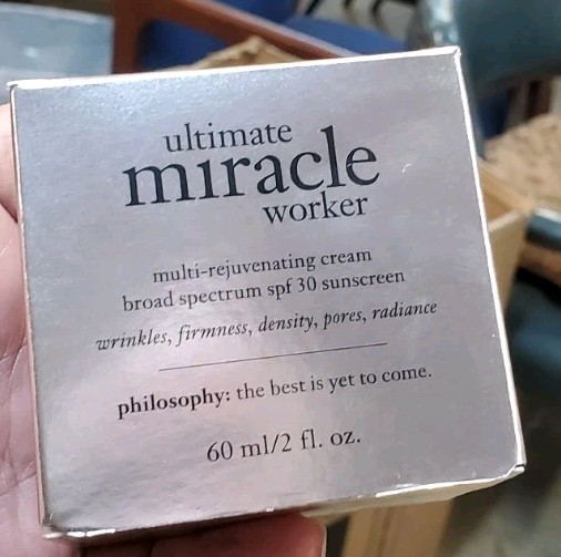 Philosophy Ultimate Miracle Worker - Face and Neck Cream - 2 oz- FREE SHIPPING