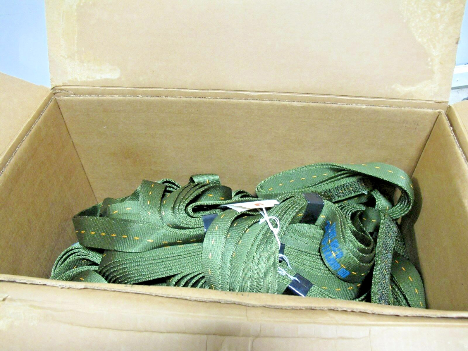 28’ Foot Military 4 Loop 8 Ply Tow Strap Cargo Tie Down 89,000 PULL Lift,Sling