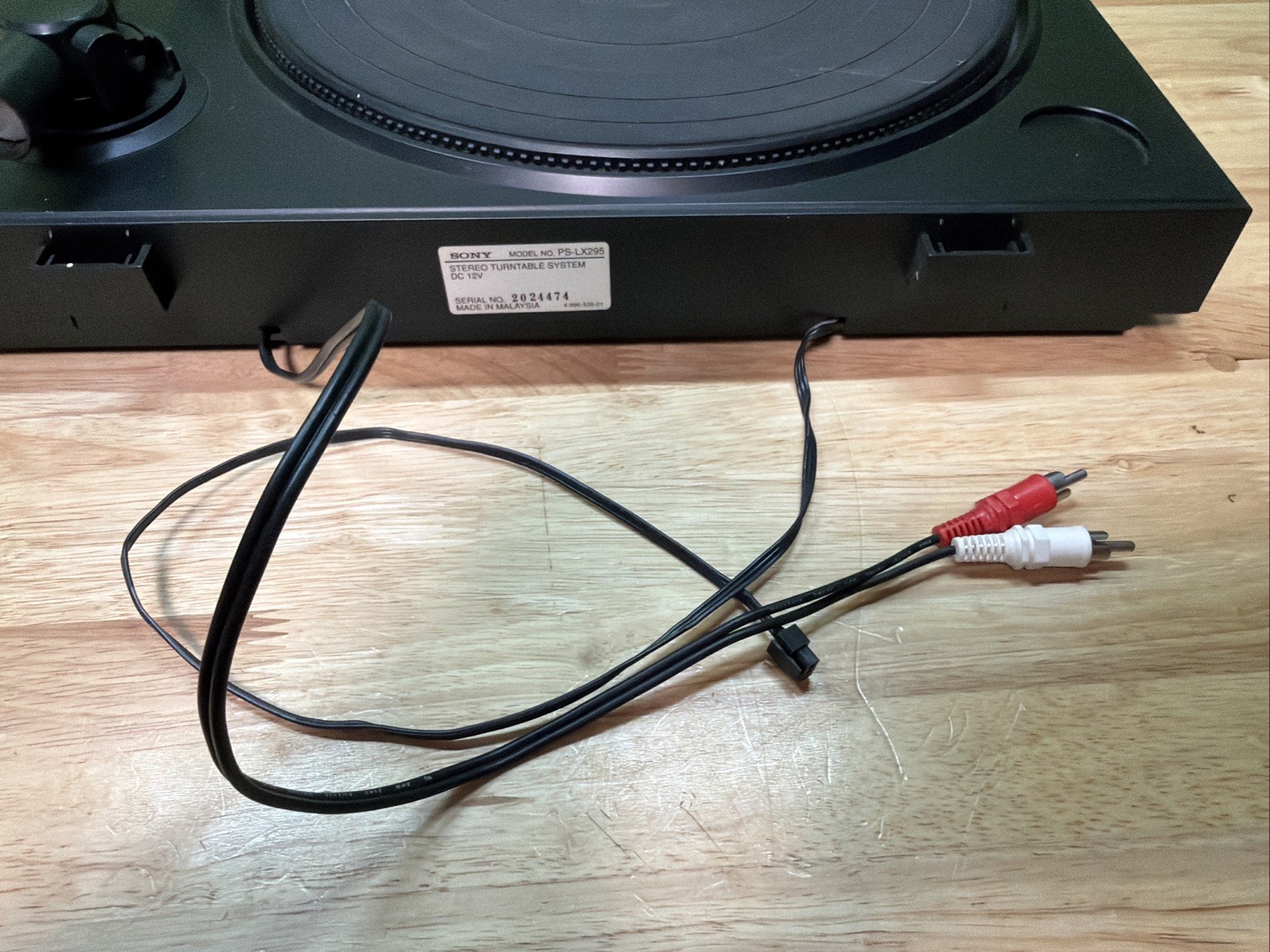 Sony Automatic Stereo Turntable System Ps-LX295 Untested