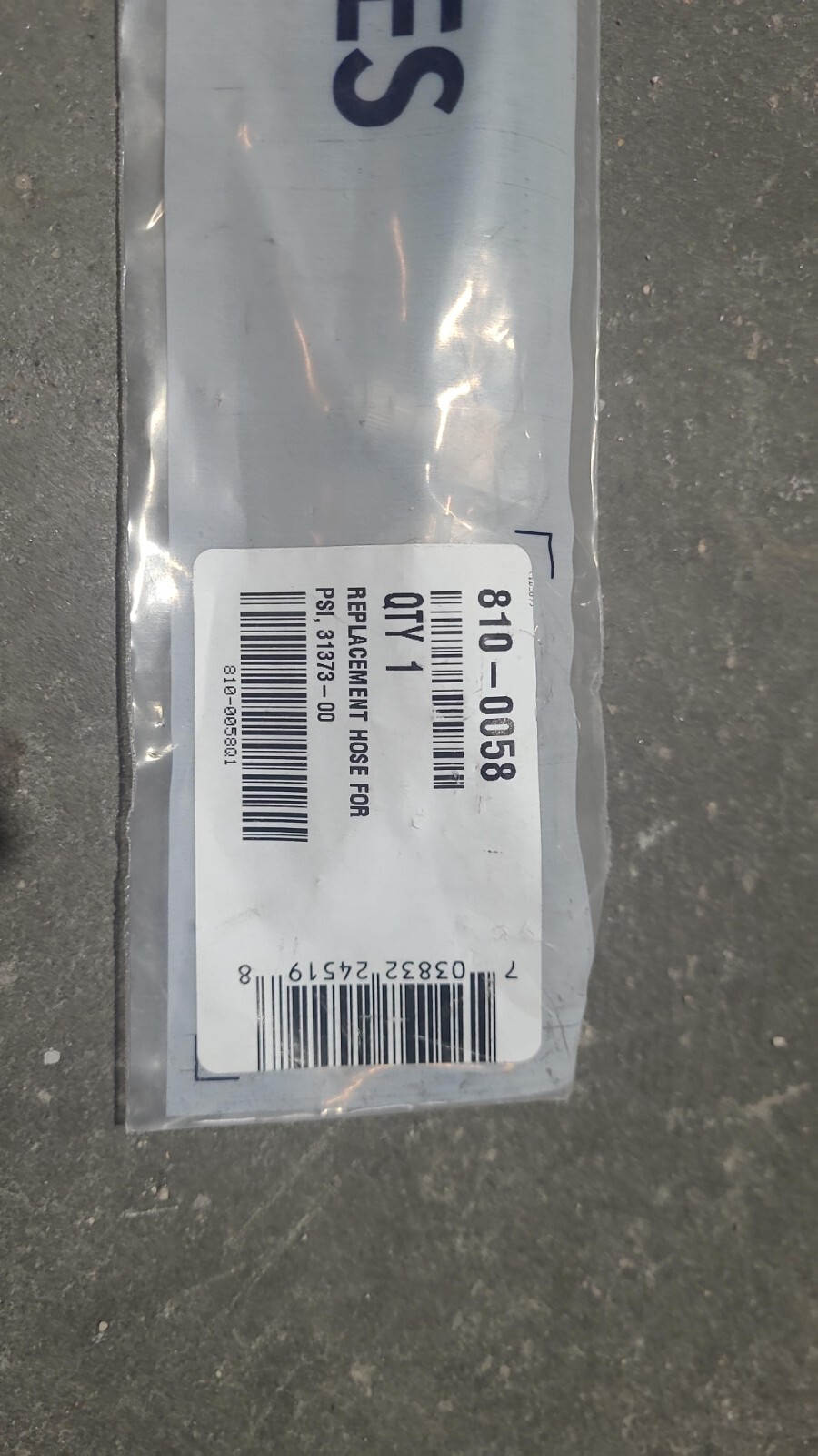 STEMCO 810-0058 REPLACEMENT HOSE FOR MERITOR TIRE INFATION SYSTEM 31373-00