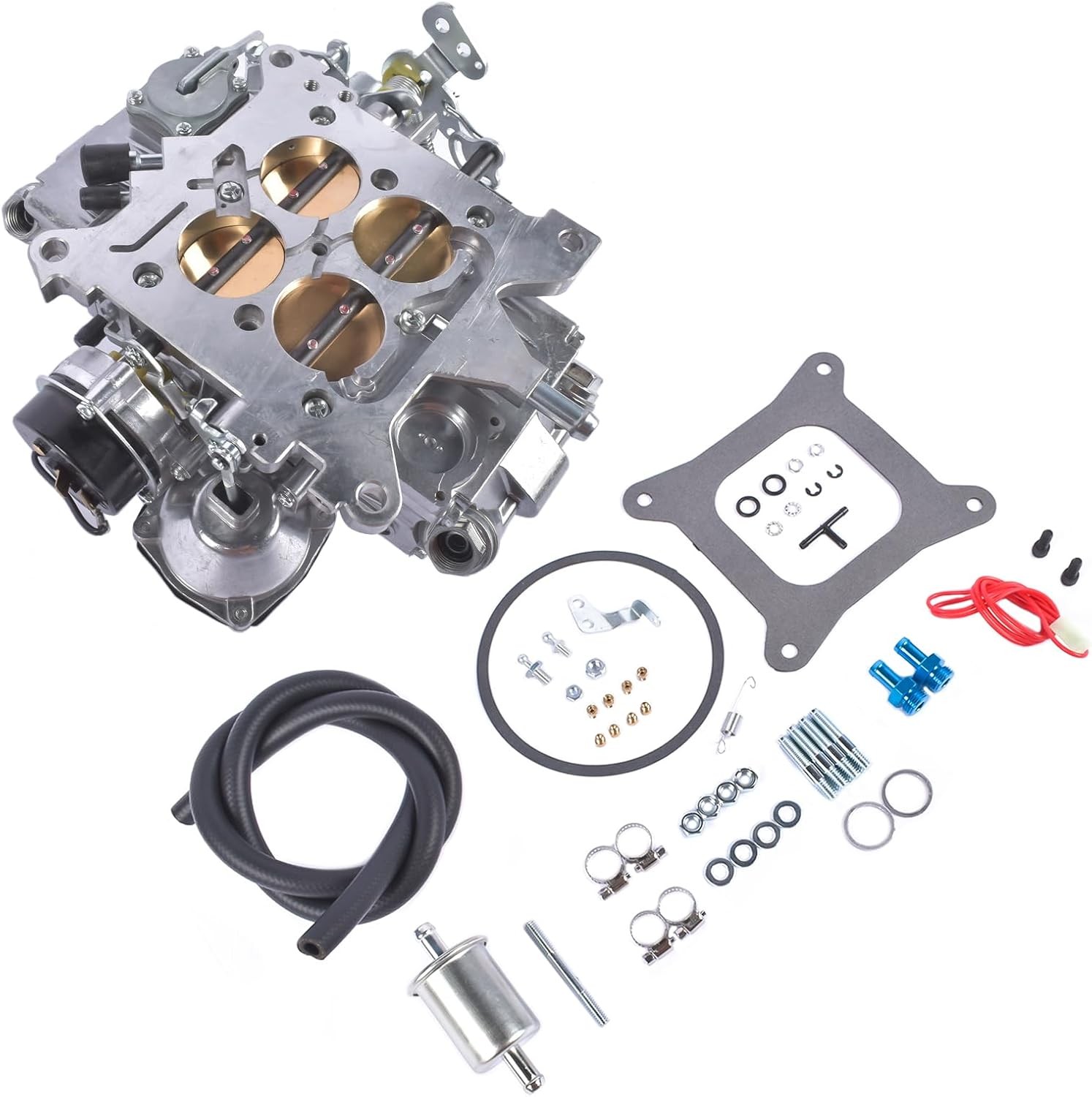 Carburetor For 0-80458SA Holley 4-Barrel Square Bore 600 CFM Electric Choke 4160