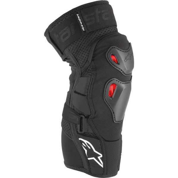Alpinestars Bionic Pro Plasma Knee Guards, Black/Red/White