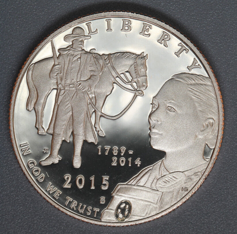2015 S US Marshals Service - Proof 50¢ Half Dollar - 225th Anniversary