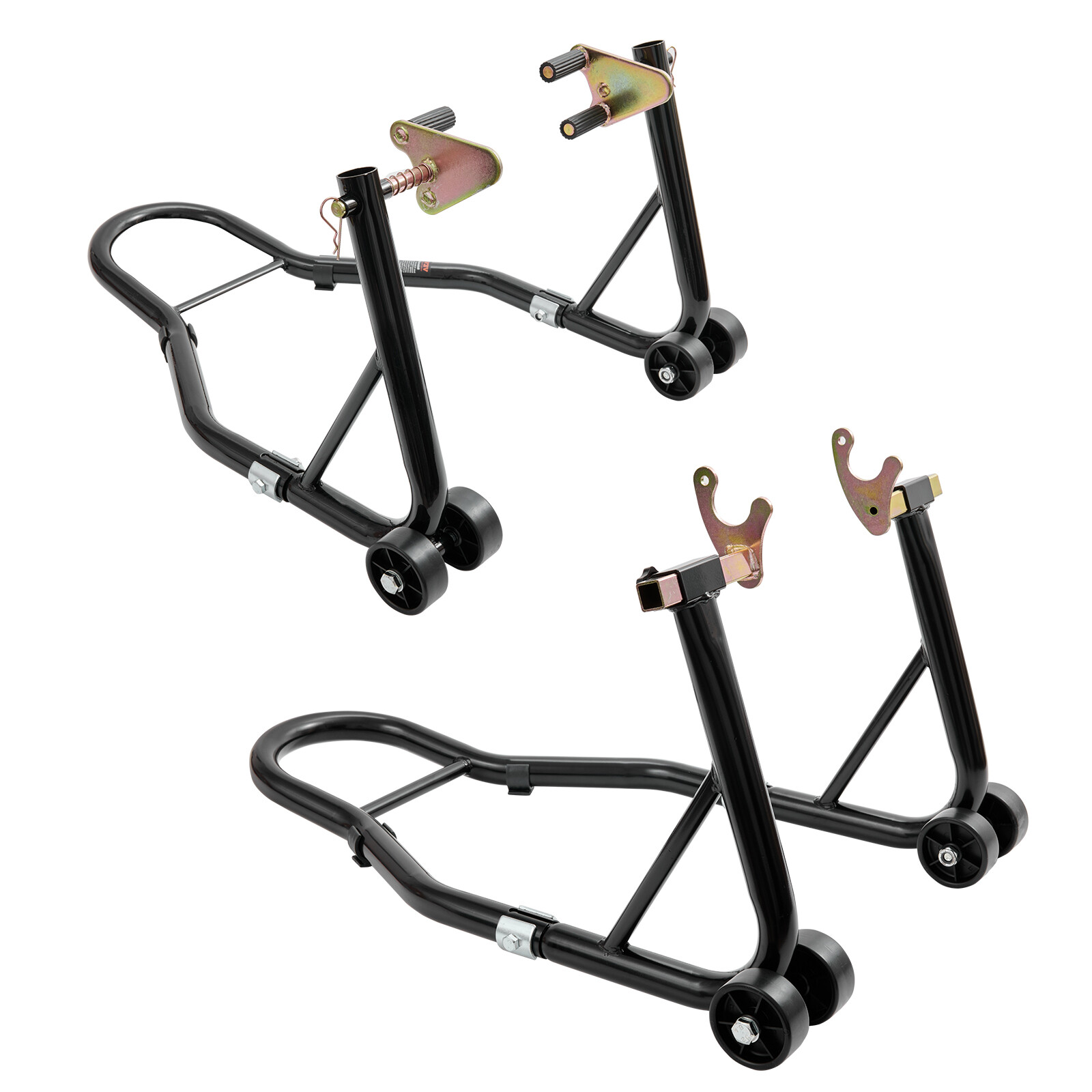 VEVOR Motorcycle Front & Rear Stand Lift 850 lbs Spoolift Paddock Swingarm Arm