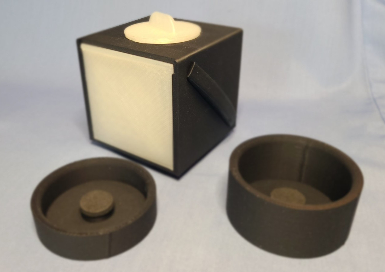 Axial Lighting Cube with diffuser for coin photography with Pro Photo Glass