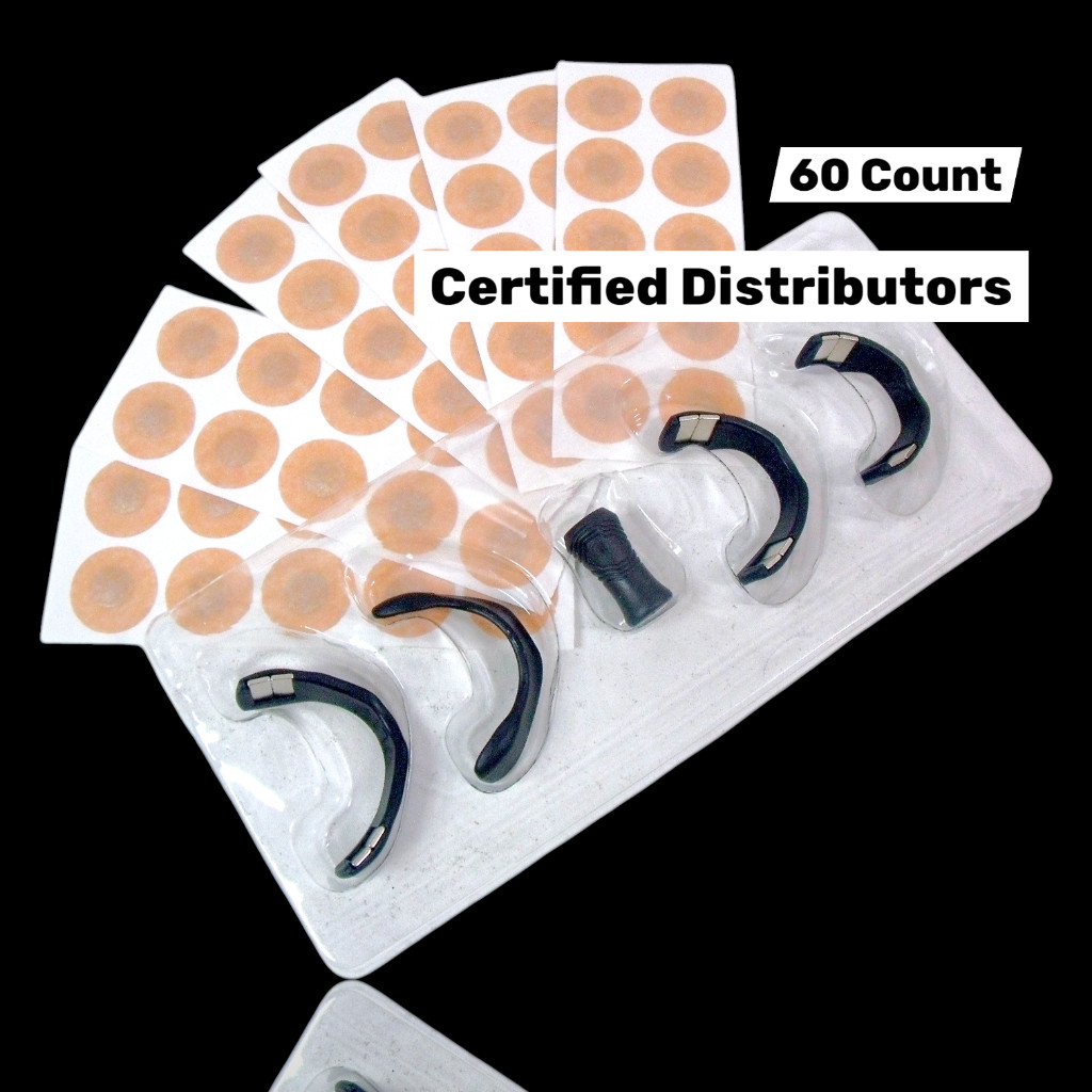 60-Ct. Magnetic Nasal Breathing Strips Dilators For Nose Breathing Sleep Aid Kit