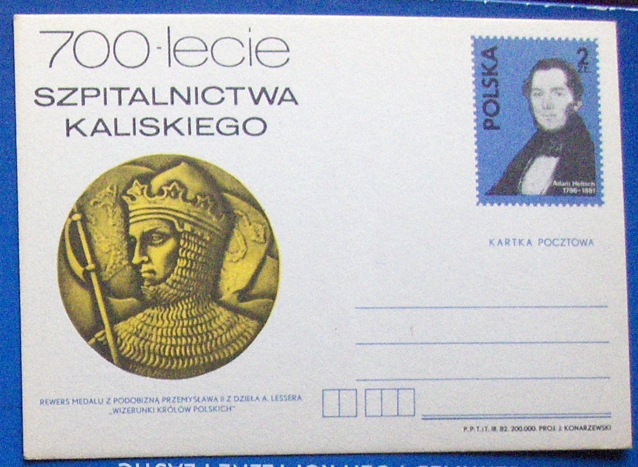Poland postcard #811 700 YEARS OF KALISZ HOSPITALITY  1982.