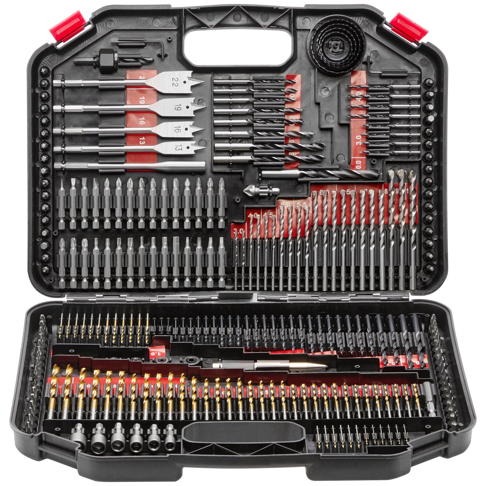 246PCS Drill Bit Set Screwdriver Bit Set with Carrying Case