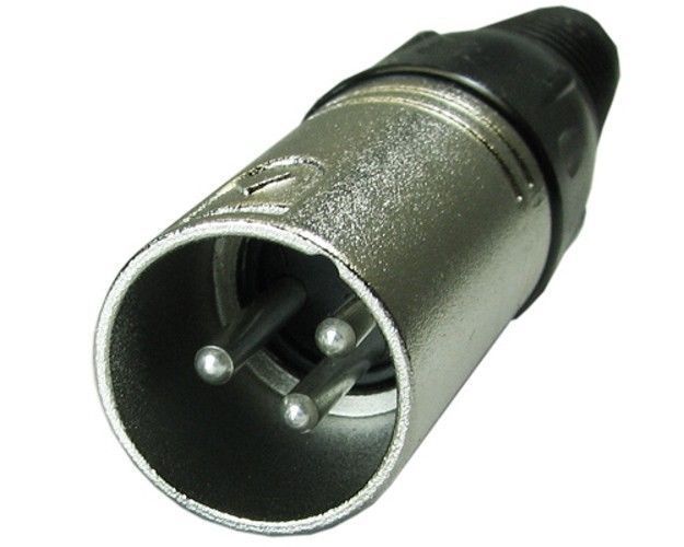 10 Pack - 3Pin XLR Male Audio Cable Connector Plug Solder Snake Mic Microphone