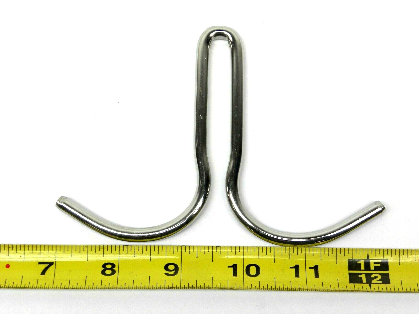 NEW!! STAINLESS Component Hardware S/S DOUBLE OR SINGLE Sliding Pot Rack Hook FR