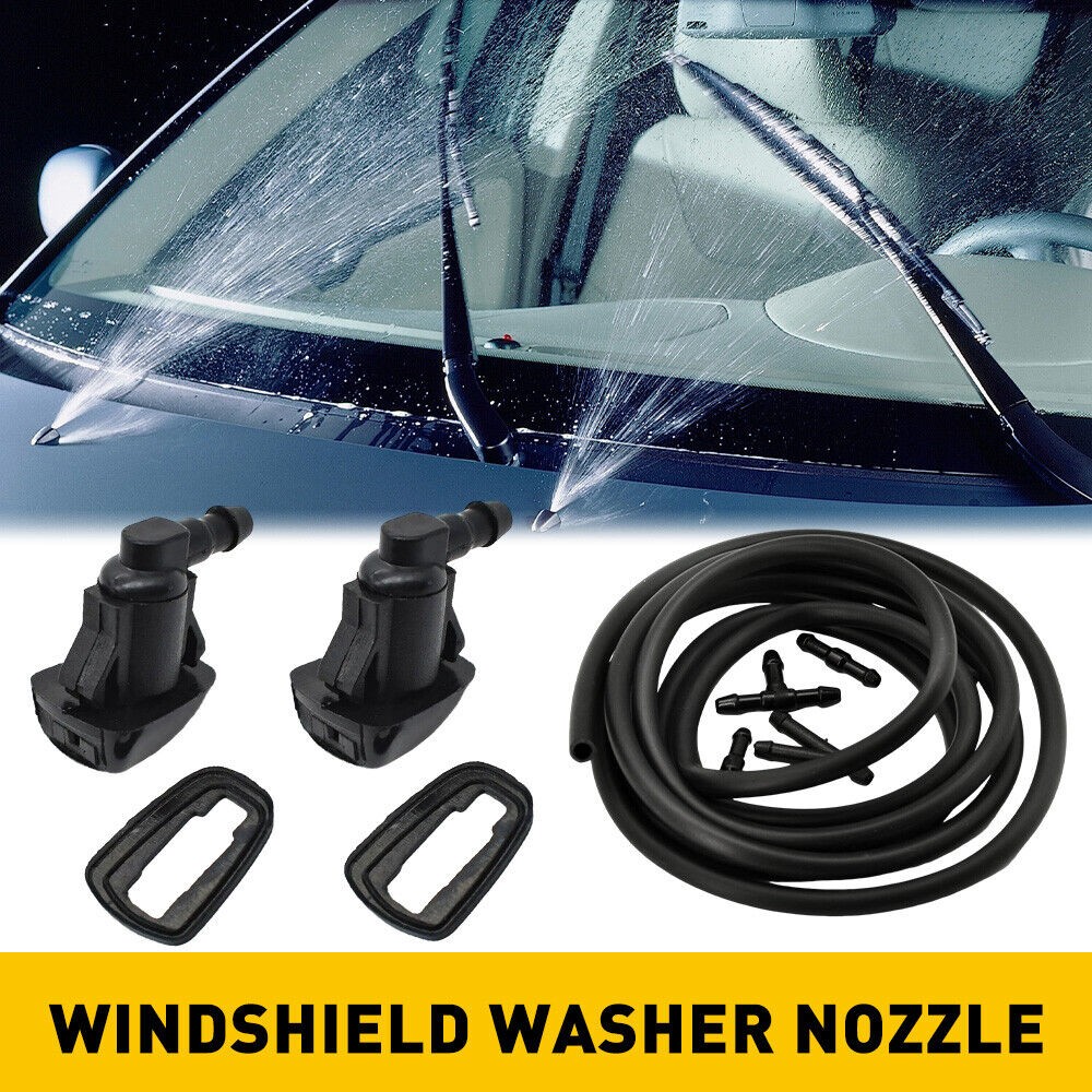 WINDSHIELD WASHER FLUID NOZZLE SPRAY JET SPRAYER FOR 2005-16 JEEP GRAND CHEROKEE