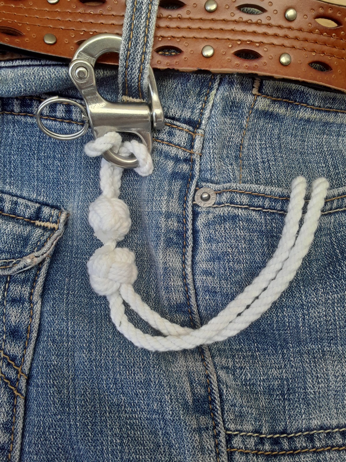 Deluxe US Navy/ Coast Guard Type Rigging Knife Lanyard