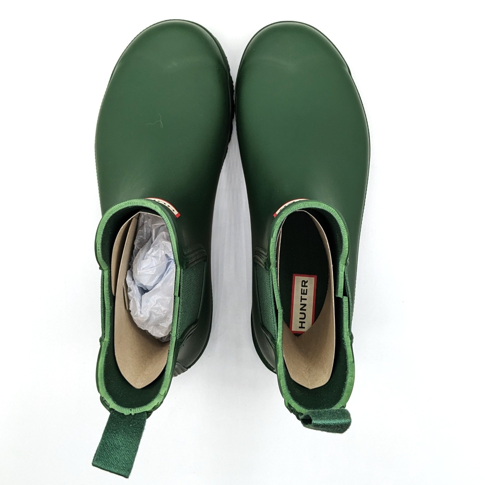 Hunter Original Chelsea Women's Waterproof Rain & Farm Boots (Hunter Green) NEW