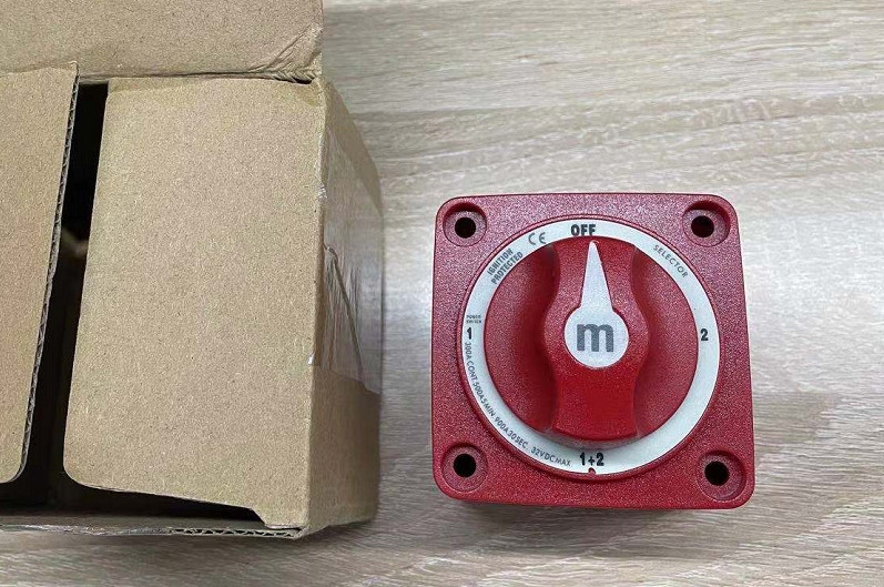 300A Dual Battery Selector Switch 4 Position 1-2-Both-Off for Marine Boat NEW