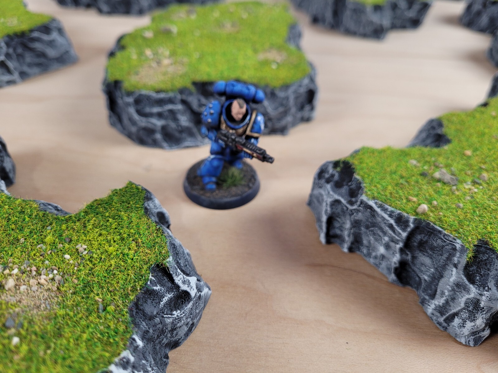 3PC Tabletop Miniature Gaming Terrain For Warhammer, DnD, RPGs and More!