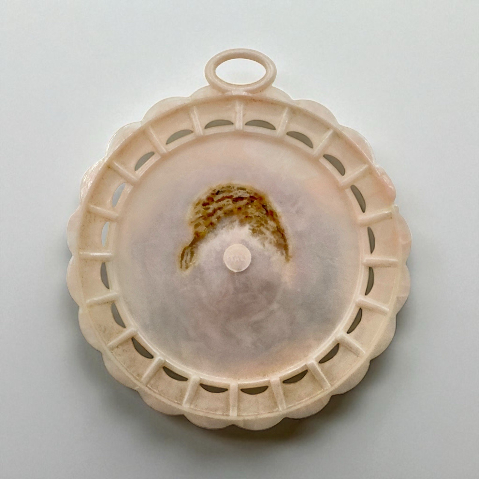 Saint St Jeanne Antide Thouret Catholic French NUN Sister Vintage Souvenir Frame