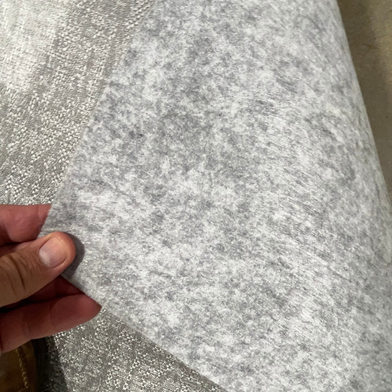 Woven Vinyl Flooring | Pioneer - Alloy | 8'6" Width | Choose Your Length