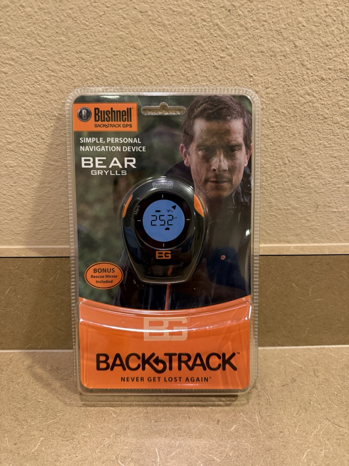 Bushnell BackTrack Simple Personal Navigation Device Bear Grylls Edition NEW HTF