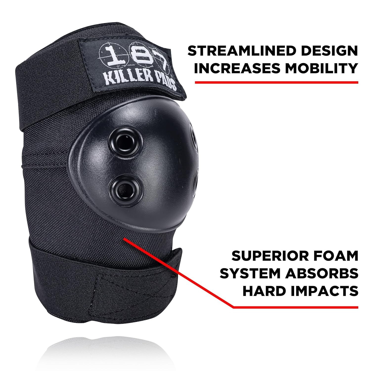 187 Killer Pads Six Pack XS Skate Elbow Knee Wrist Set Missing 1 Guard