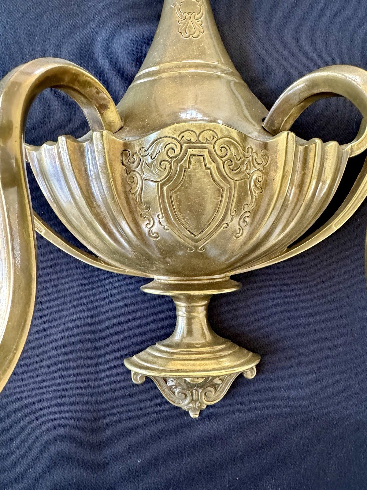 Antique Lighting E.F. Caldwell Bronze Wall Sconces PAIR