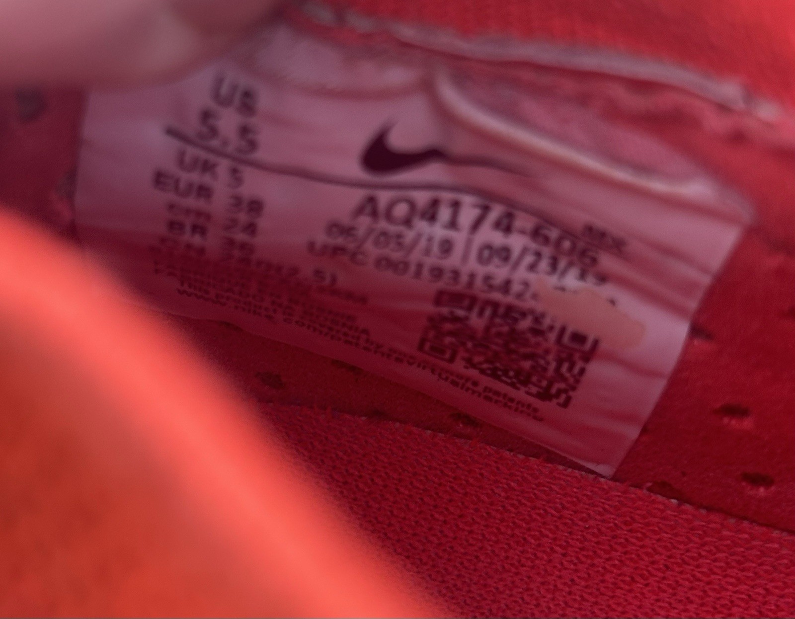 Nike Mercurial Superfly 7 Elite FG Crimson Pink AQ4174-606 5.5 Soccer Cleats