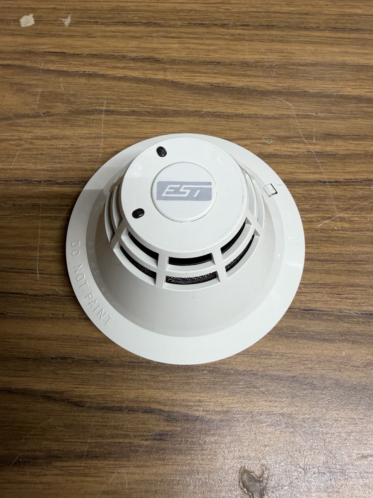 (1) EST Edwards SIGA-PS Addressable Photoelectric Fire Alarm Smoke Detector Head