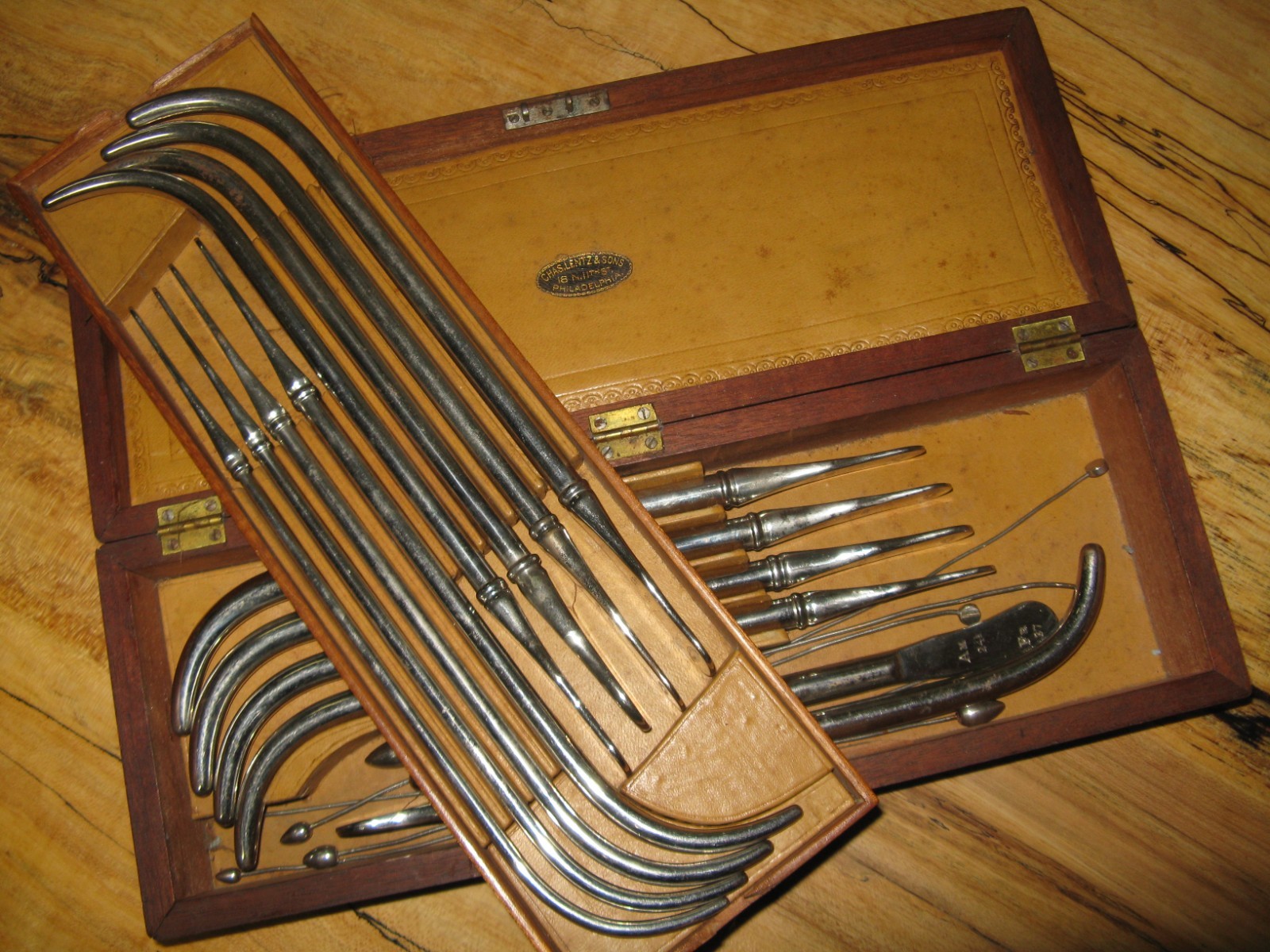 Urethral Dilators, Lentz & Sons, Philadelphia, Urology