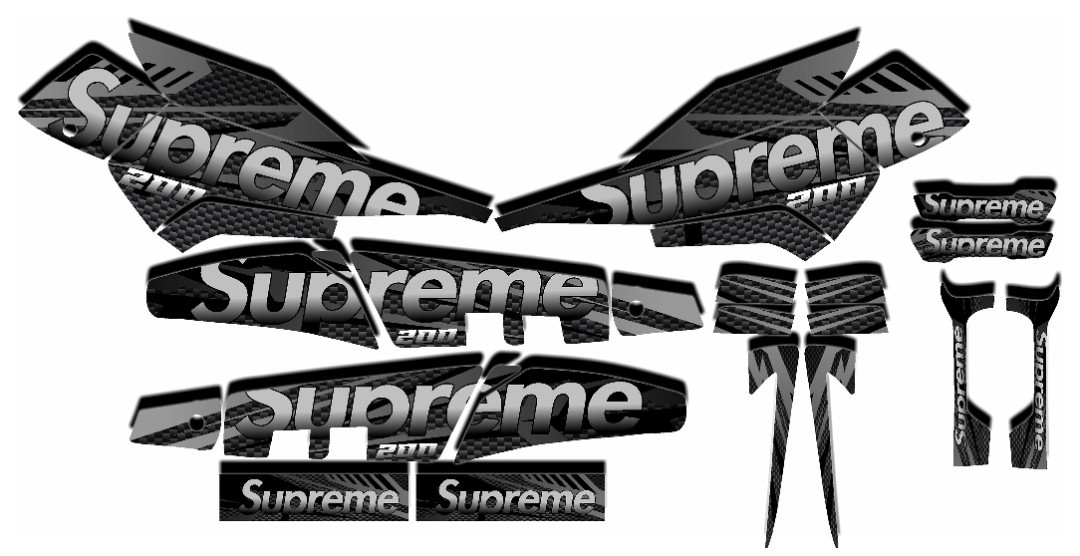 Yamaha  Flywing Graphic Kit