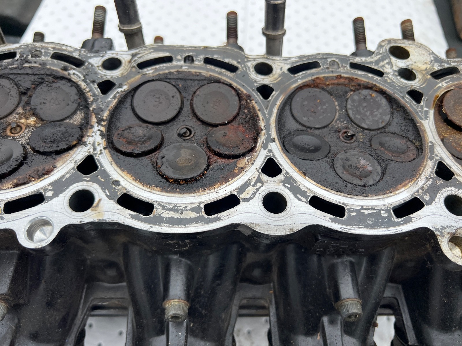 1998-2001 Yamaha R1 Yzf 1000 engine motor cylinder head camshaft cam valve cover