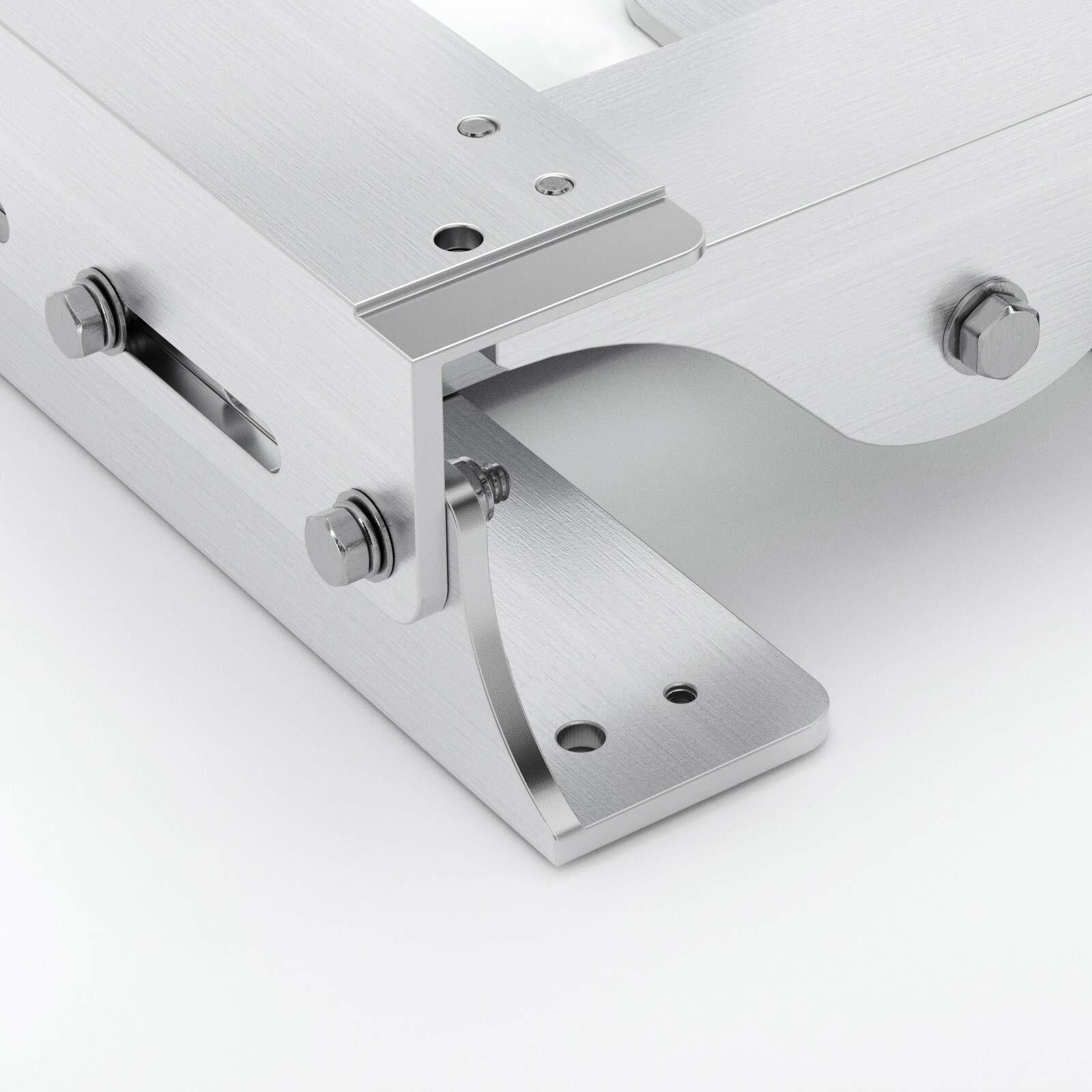 Adjustable 8'' Outboard Boat Jack Plate For JPL4800 Motor Power Lift Aluminum