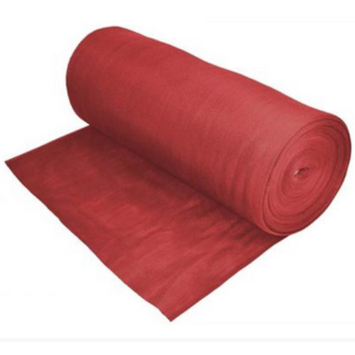 ROLL of Sun Shade Windscreen Fabric UV Block RED 6' for Awning, Patio, Shelter