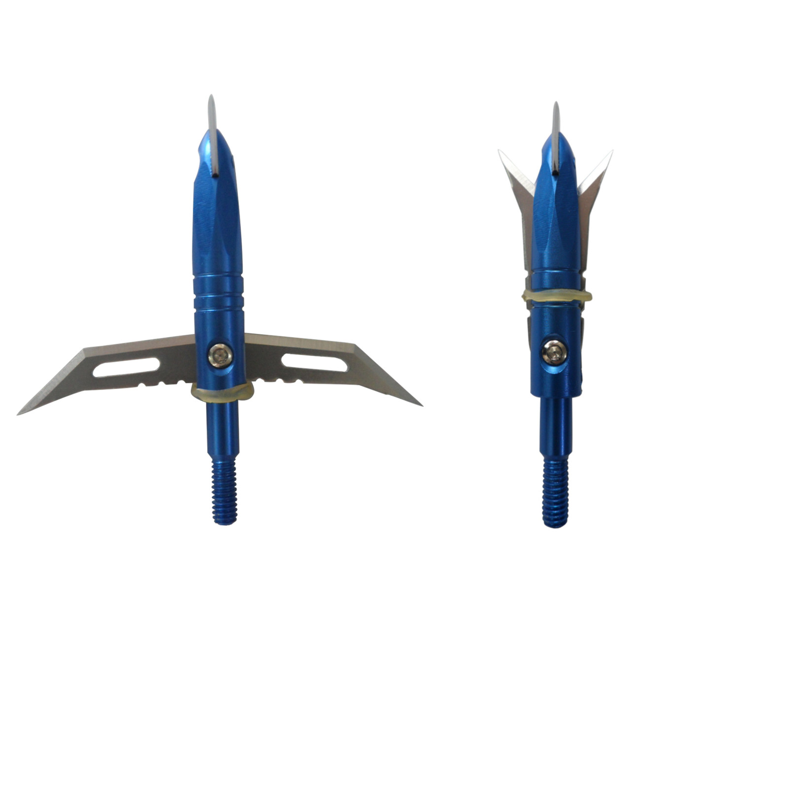 12Pcs 100 Grain 2 Blade Archery Crossbow Broadheads Compound Bow Arrowheads Tips