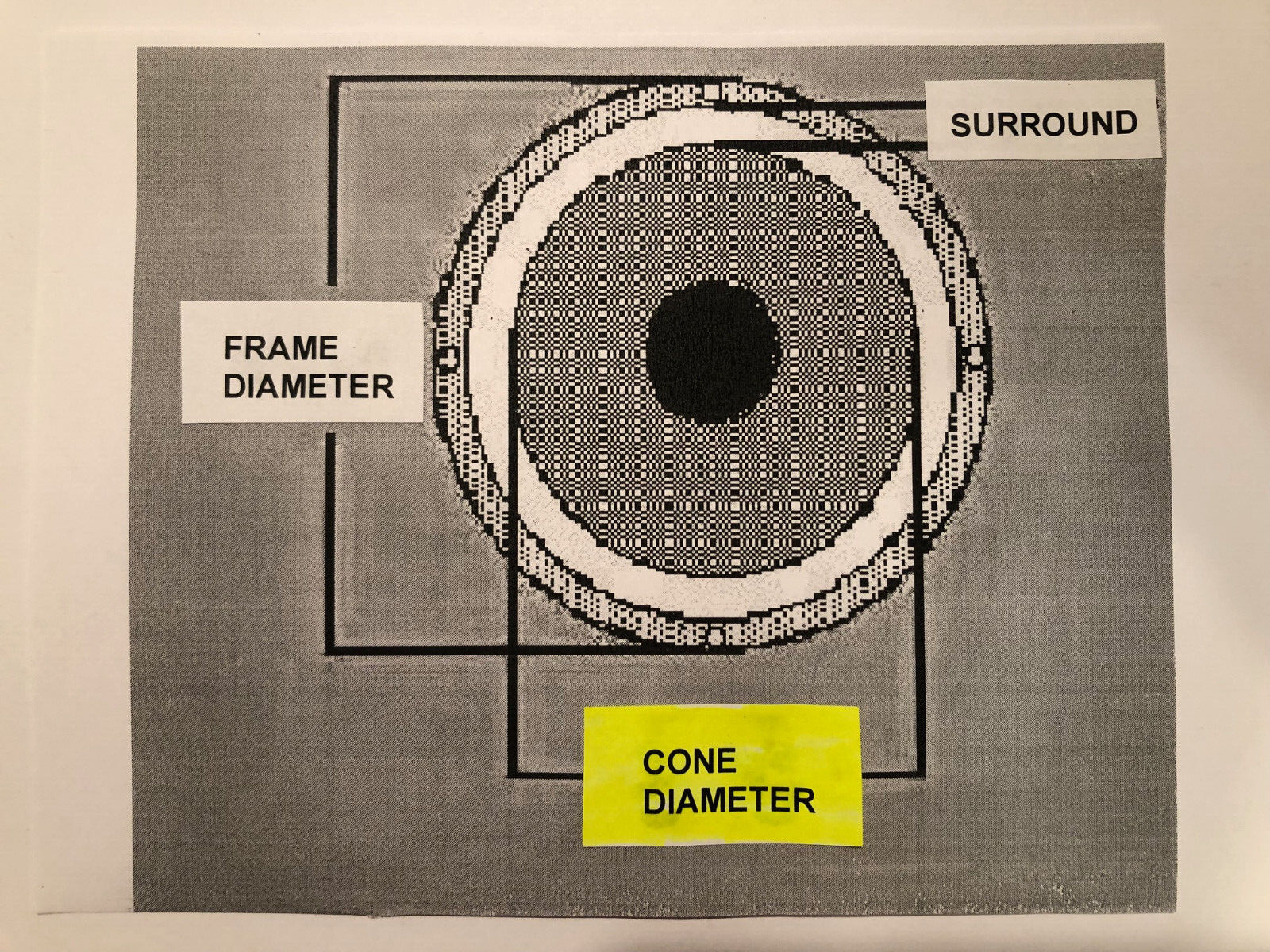 JBL 4412A, 122, 126H, 128H, L112, L166 Foam Surround Speaker Woofer Repair Kit