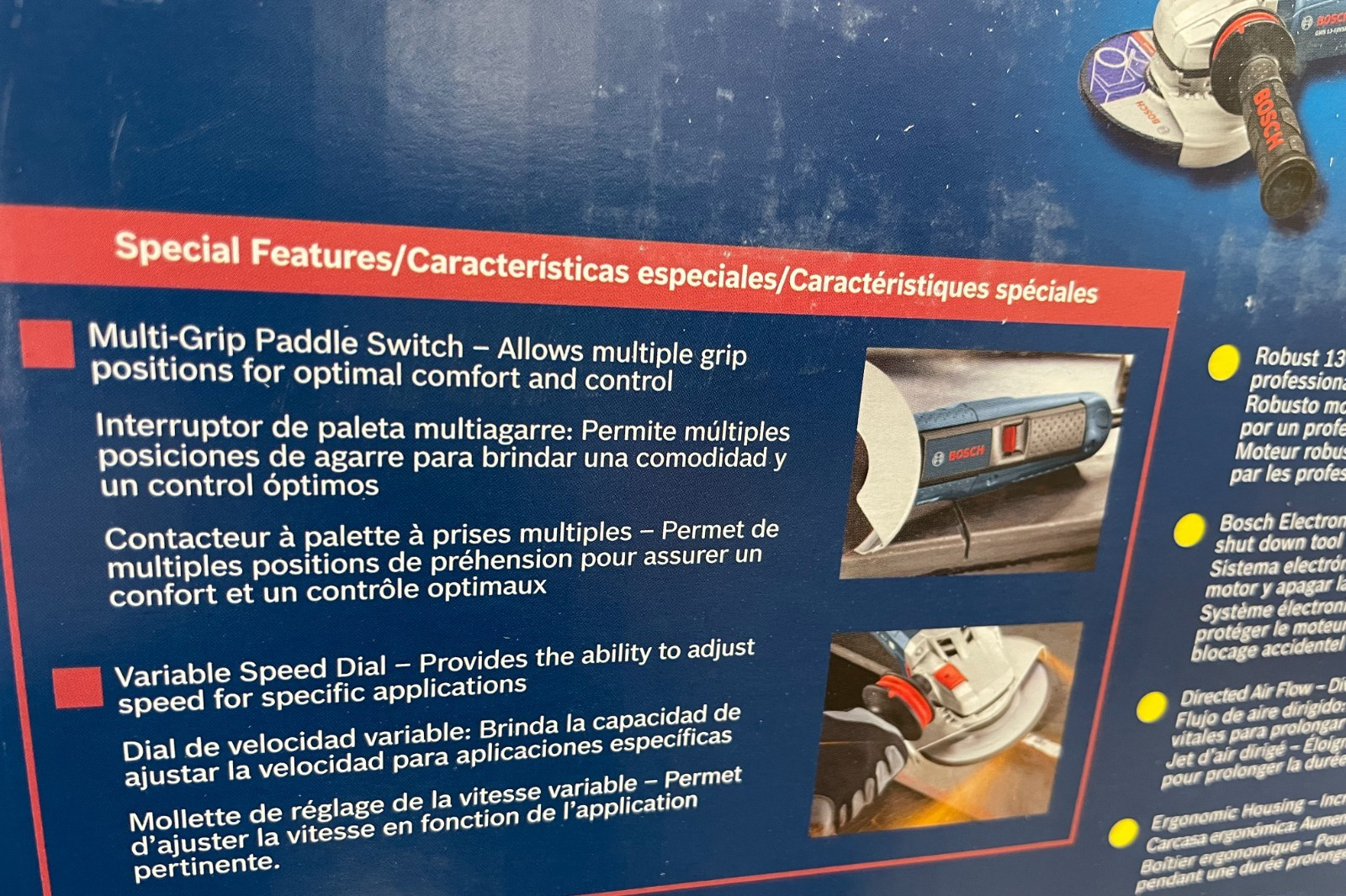 Bosch GWS13-50VSP Angle Grinder