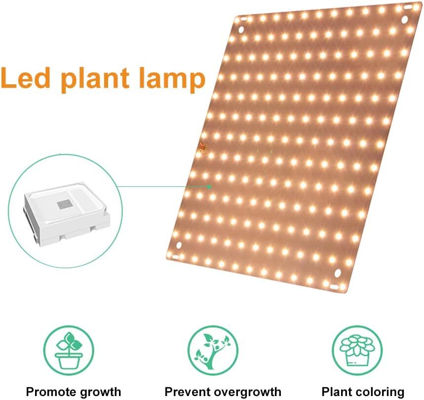 Grow Light 1000W Full Spectrum LED for Indoor Plant Growth 3x3 ft Coverage Area