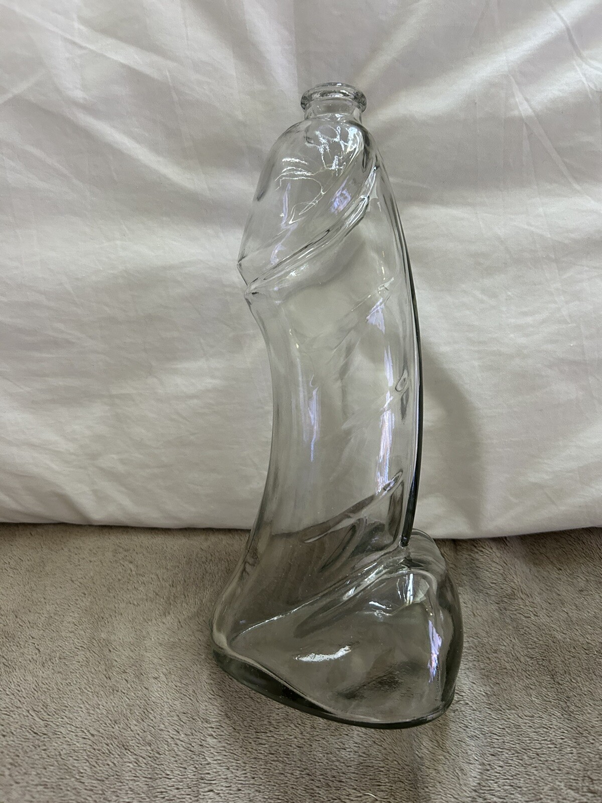 Glass Penis Bottle 750ml