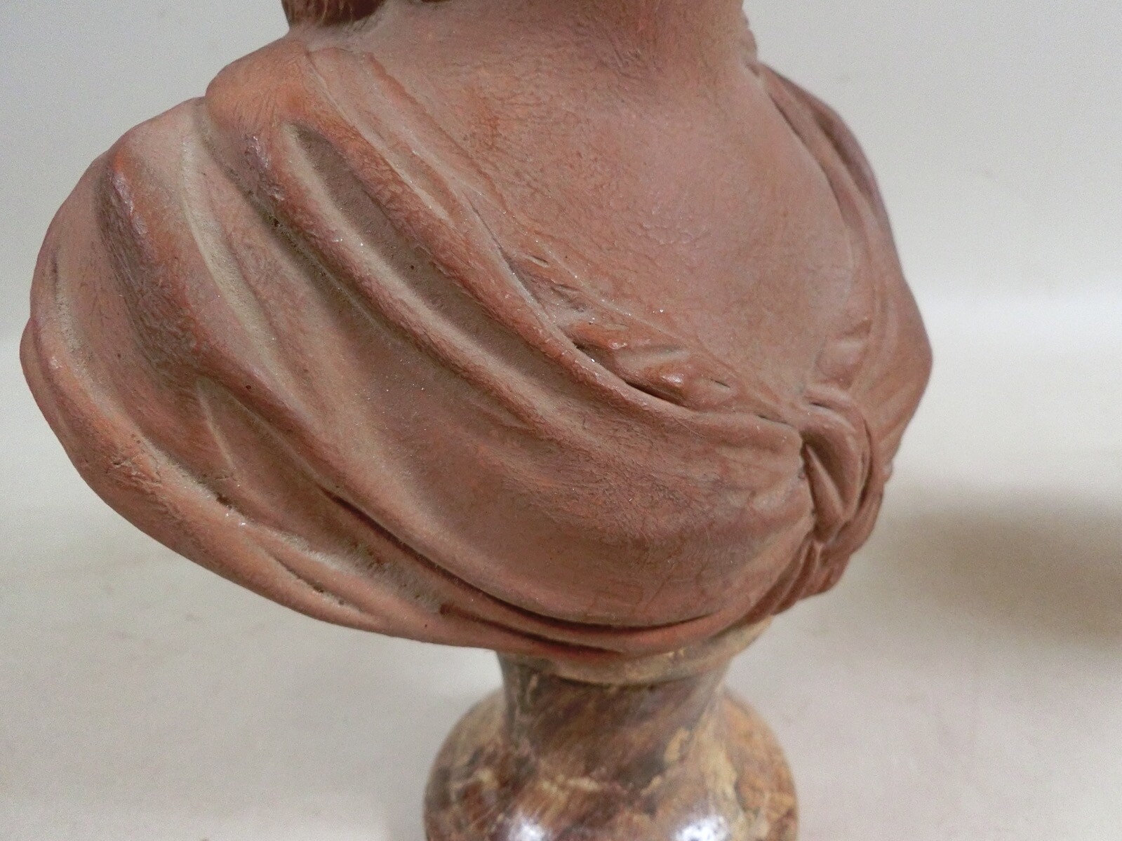 Pr Lg Louis XVI & Marie Antoinette Busts Faux Plinths French Grand Tour Interest